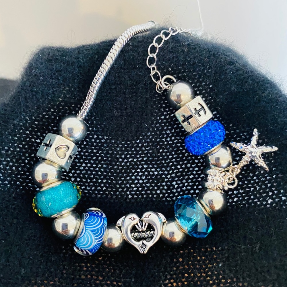 Sterling Silver Charm Bracelet